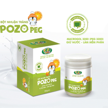 Bột nhuân tràng Pozo PEG 3350