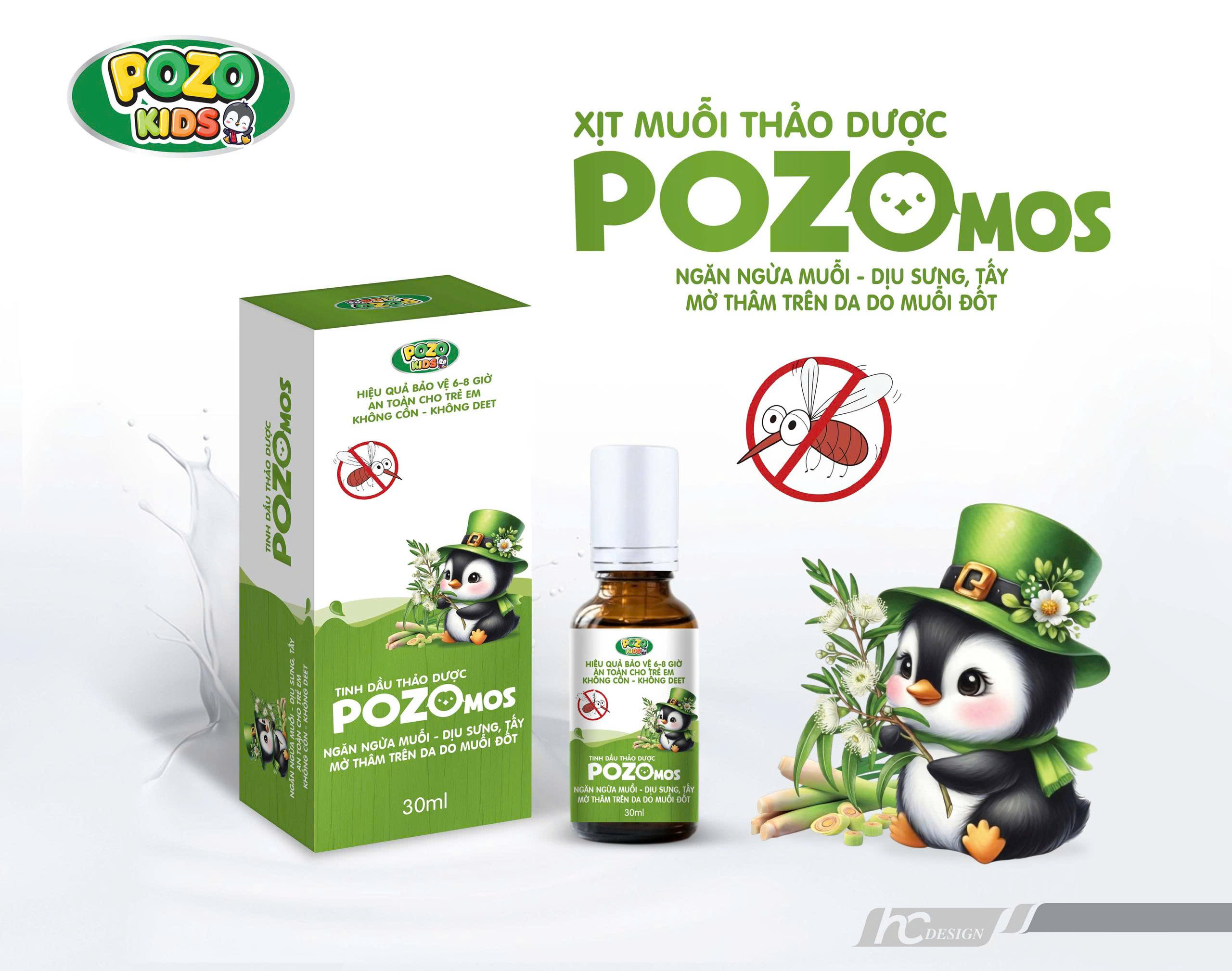 Xịt tinh dầu PozoMos